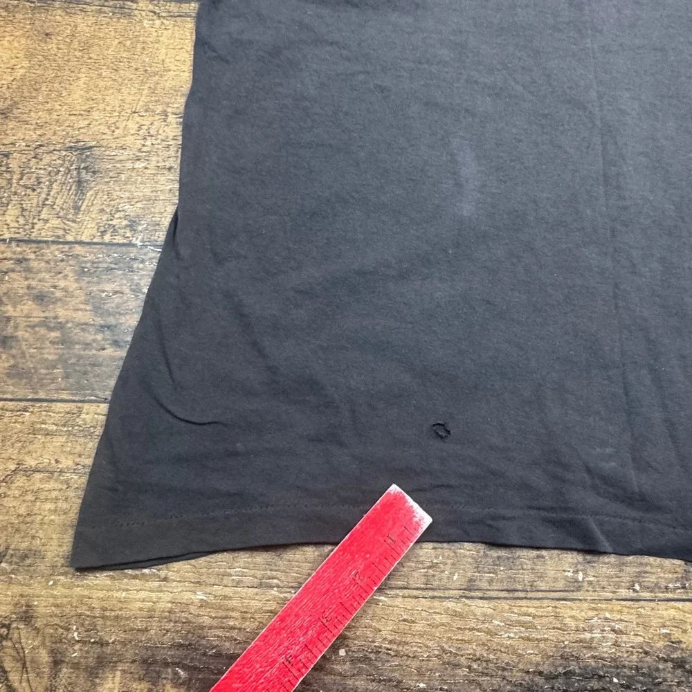 Vintage Guess by Georges‎ Marciano T Shirt Mens One Size Black Cotton Logo Tee - Picture 13 of 13
